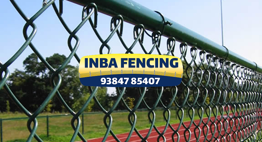 coloured chain link installation chennai